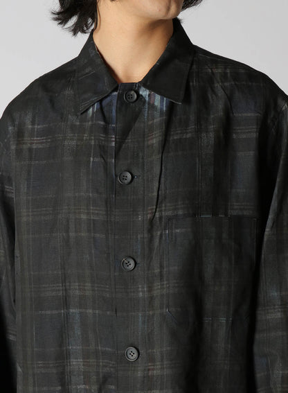 MULTI POCKET LINEN SHIRT