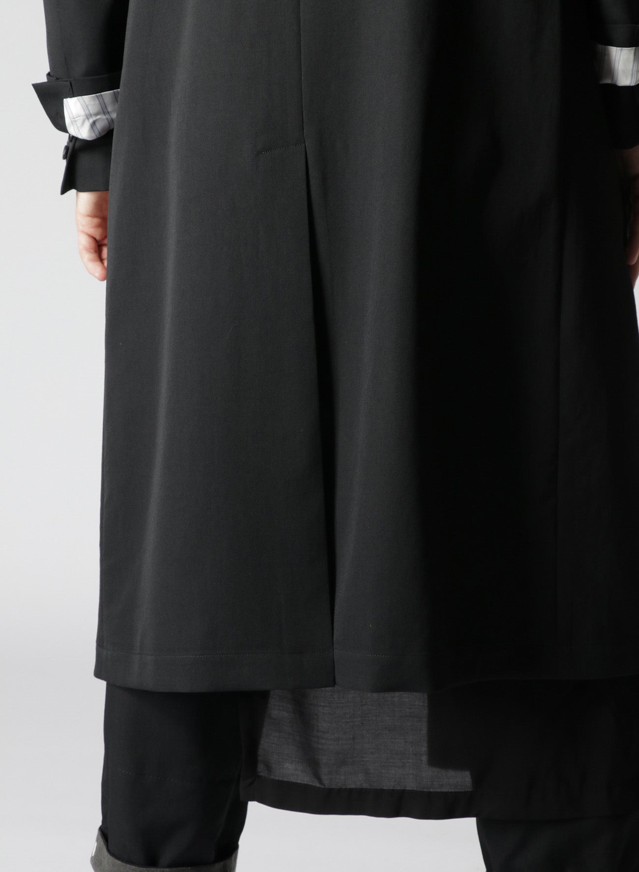 GABARDINE W-DOUBLE BODY PEAKED JKA – THE SHOP YOHJI YAMAMOTO