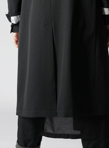 GABARDINE W-DOUBLE BODY PEAKED JKA