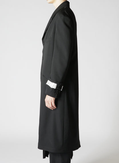 GABARDINE W-DOUBLE BODY PEAKED JKA