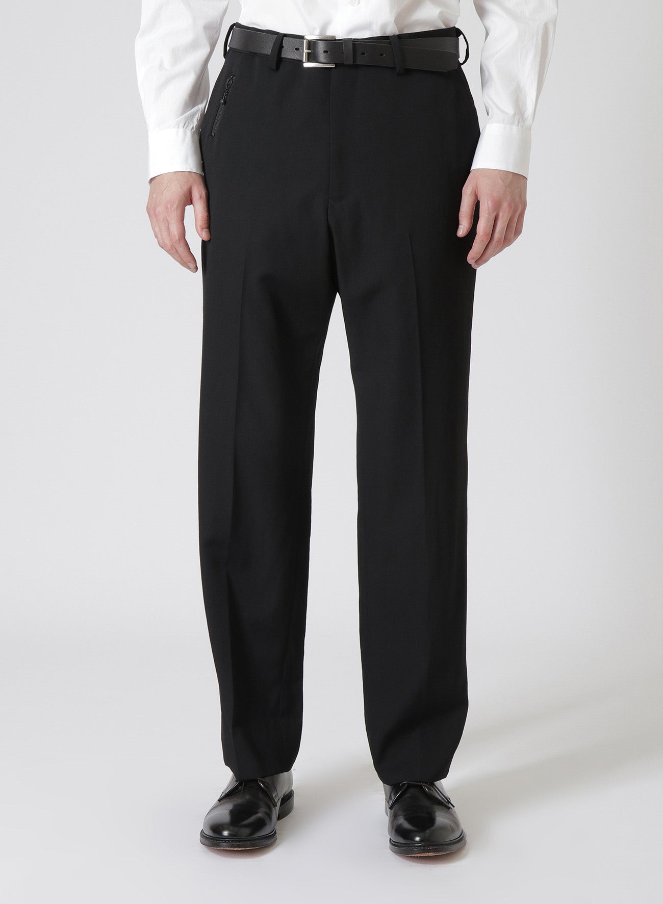 SUIT GABARDINE Z-NO TUCK PANTS