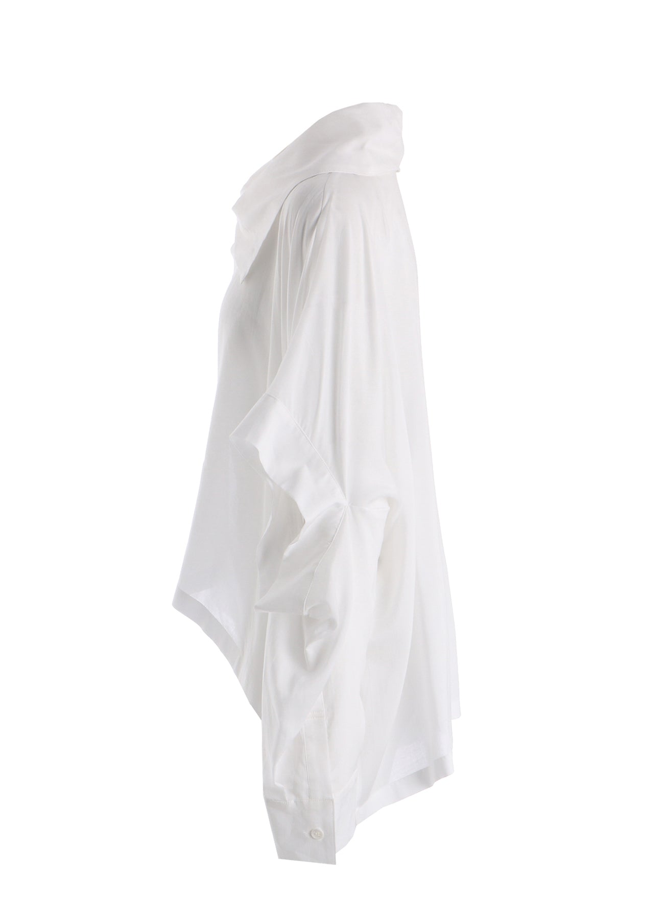 SOFT LAWN ELBOW SLIT SHIRT