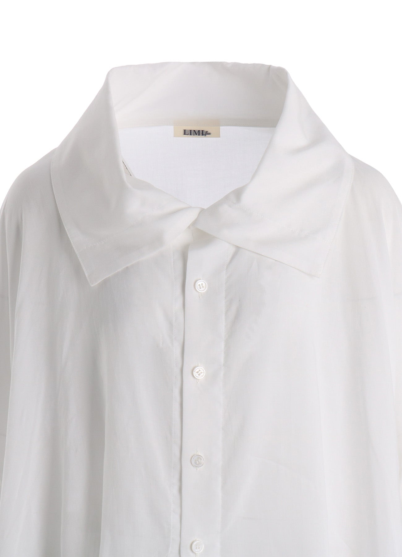 SOFT LAWN ELBOW SLIT SHIRT