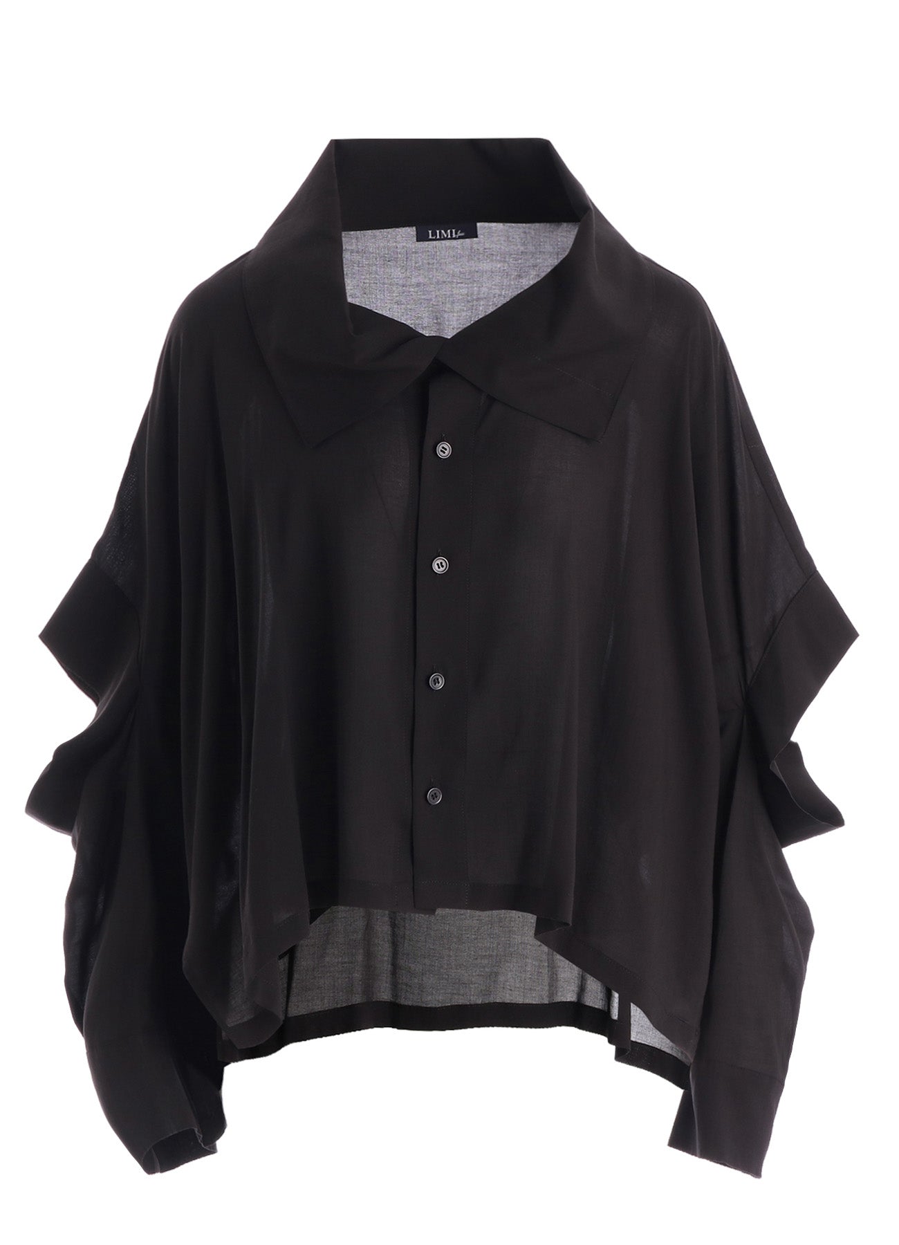 SOFT LAWN ELBOW SLIT SHIRT