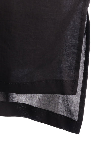 SOFT LAWN ELBOW SLIT SHIRT