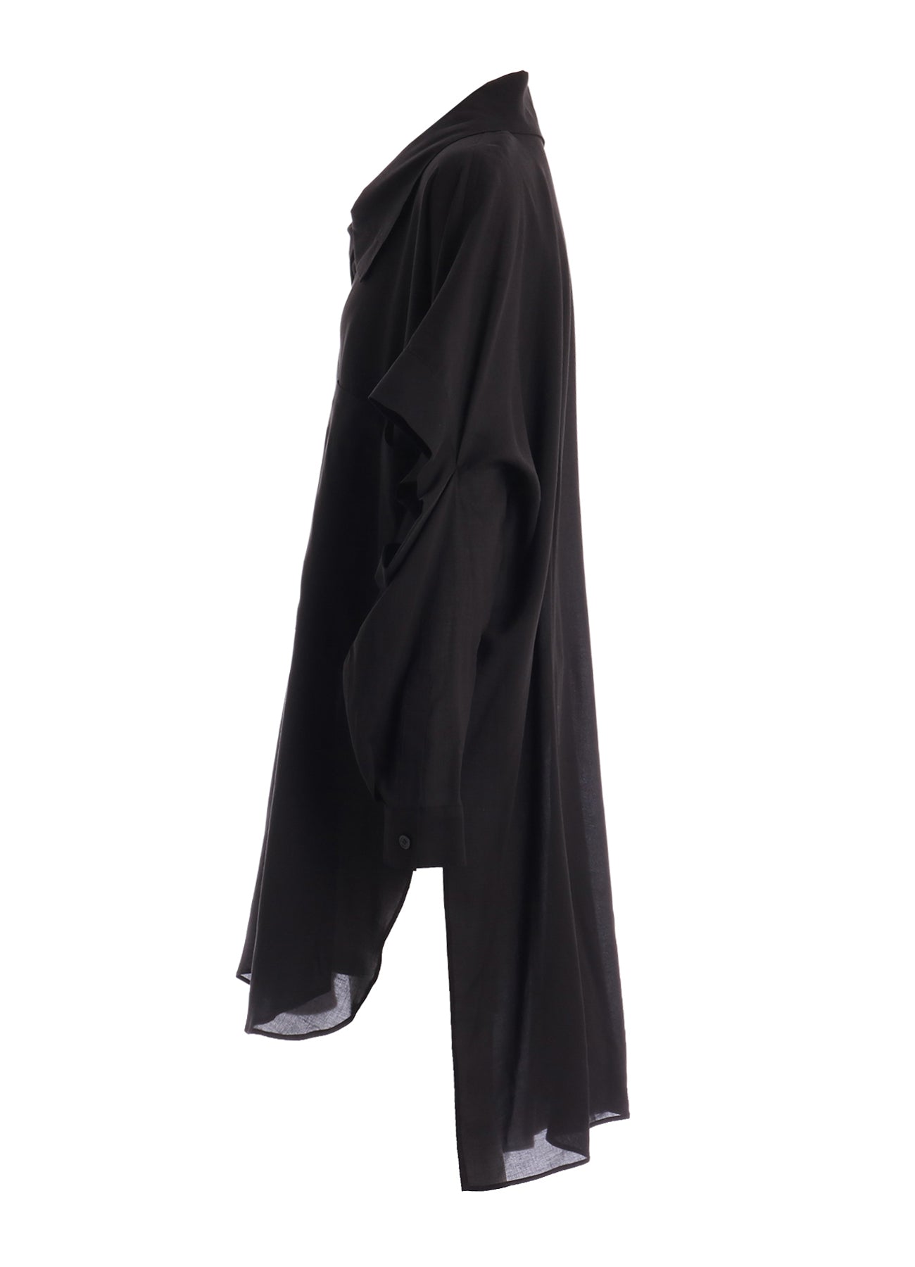 SOFT LAWN ELBOW SLIT LONG SHIRT – THE SHOP YOHJI YAMAMOTO