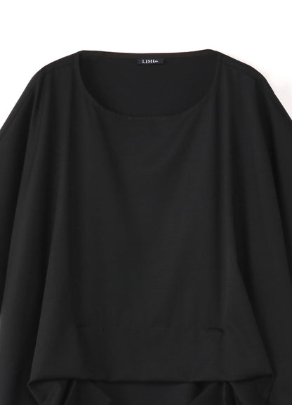 STANDARD WOOL GABARDINE DROPPED POCKET DRESS