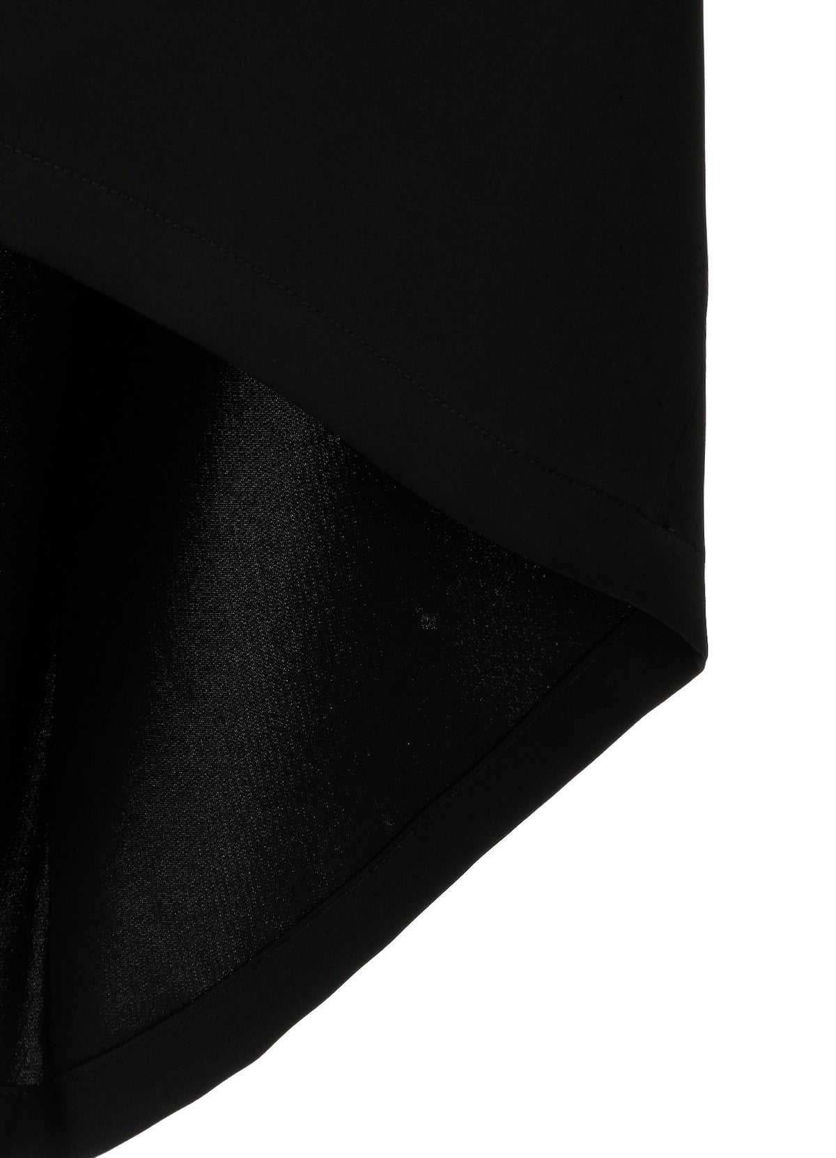 DOUBLE SATIN POCKET TUCK DRESS