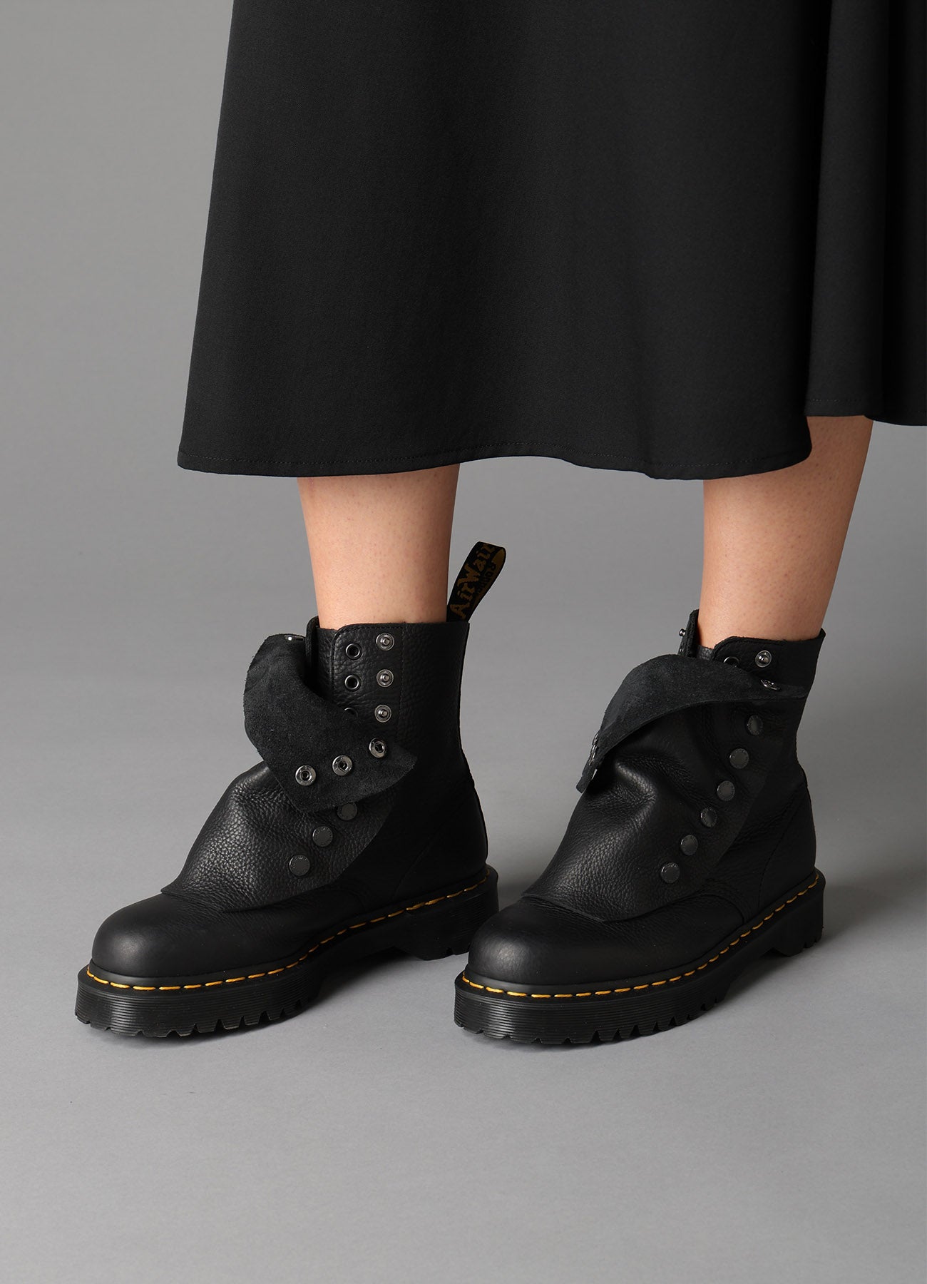 LIMI feu × Dr. Martens DOT BUTTON BOOTS