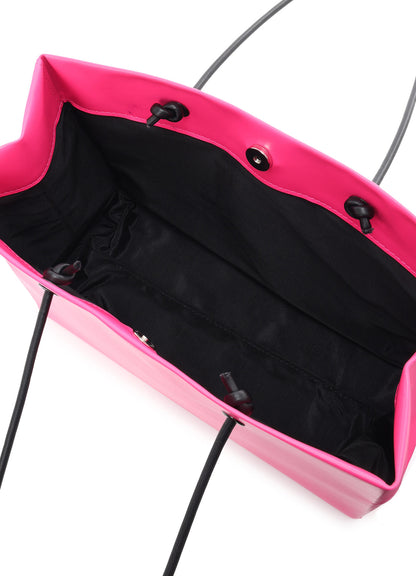 ORIGINAL PINK LEATHER SHOPPING BAG A