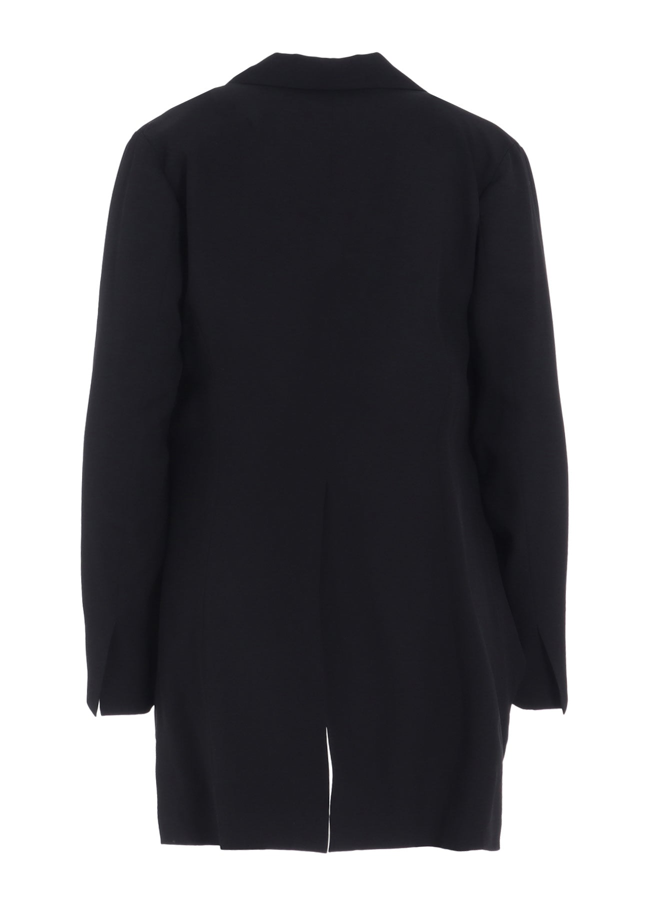 WOOL GABARDINE BACK LONG JACKET