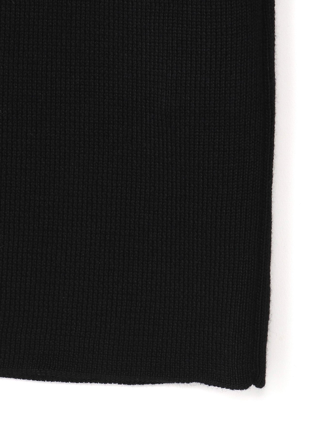 STANDARD WOOL PLAIN SIDE STITCH WASHABLE SHORT TURTLE NECK KNIT