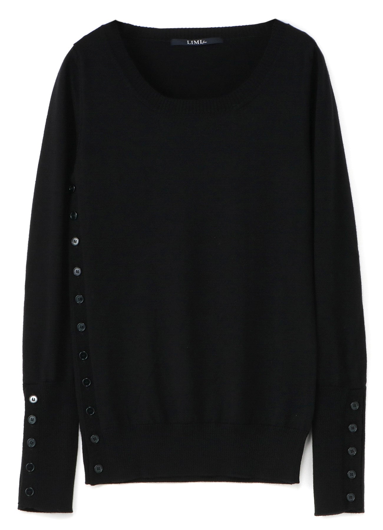 STANDARD SOFT WOOL WASHABLE PLAIN STITCH SIDE SWEATER