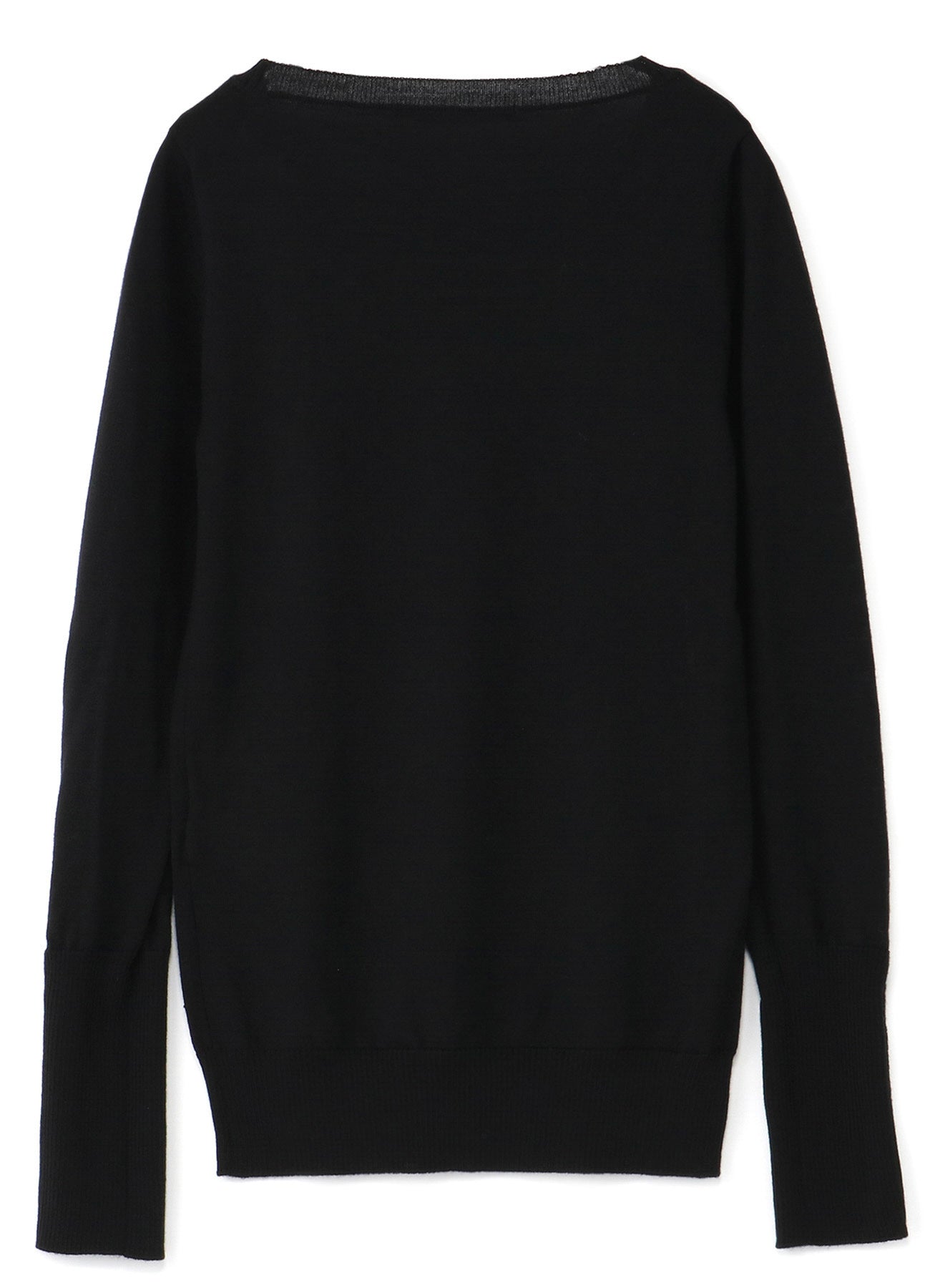 STANDARD SOFT WOOL WASHABLE PLAIN STITCH SIDE SWEATER
