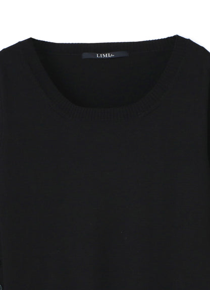 STANDARD SOFT WOOL WASHABLE PLAIN STITCH SIDE SWEATER
