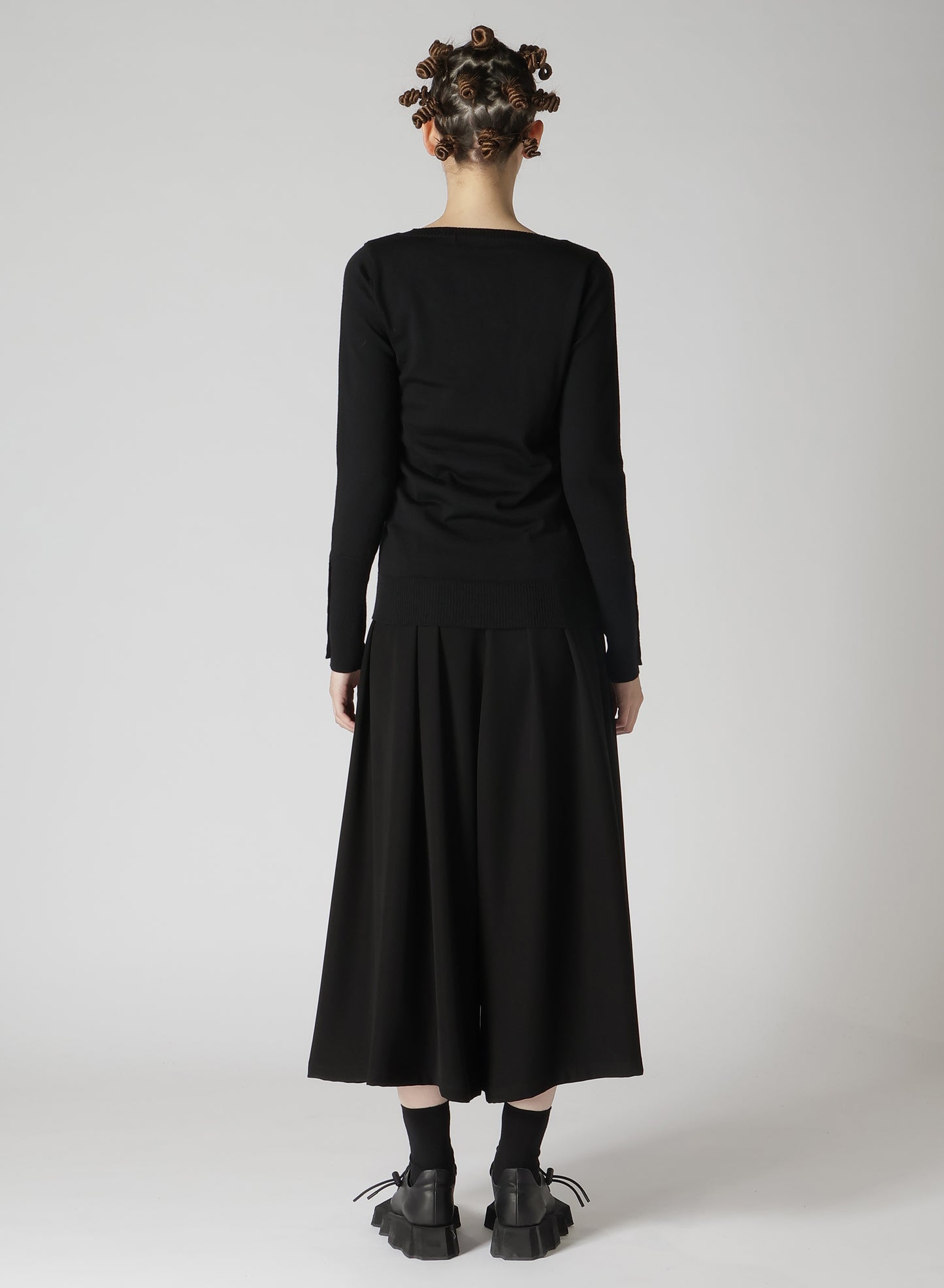 STANDARD SOFT WOOL WASHABLE PLAIN STITCH SIDE SWEATER