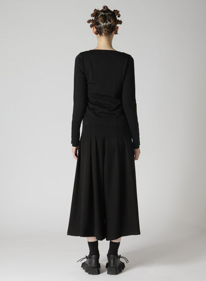 STANDARD SOFT WOOL WASHABLE PLAIN STITCH SIDE SWEATER