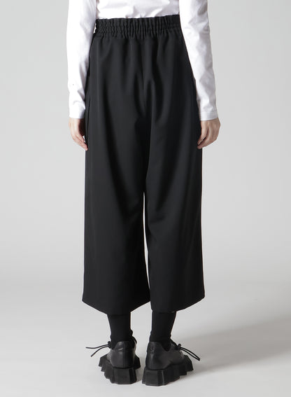 WOOL GABARDINE BIG PANTS