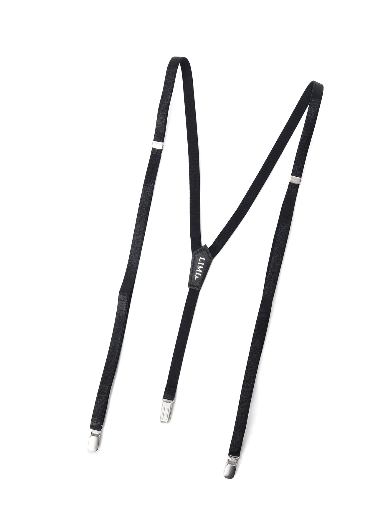 NON-LEATHER WAVE SLIM SUSPENDERS