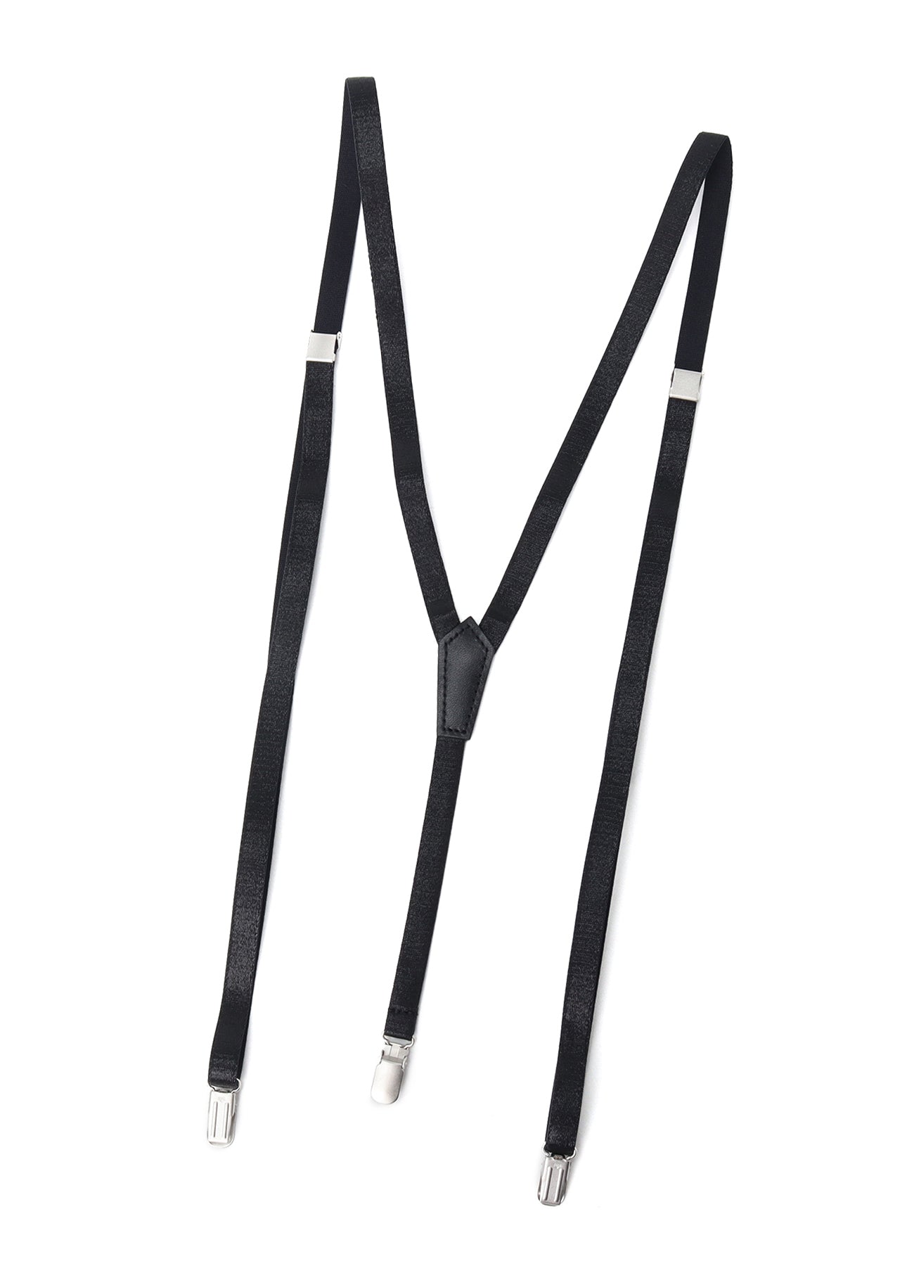 NON-LEATHER WAVE SLIM SUSPENDERS