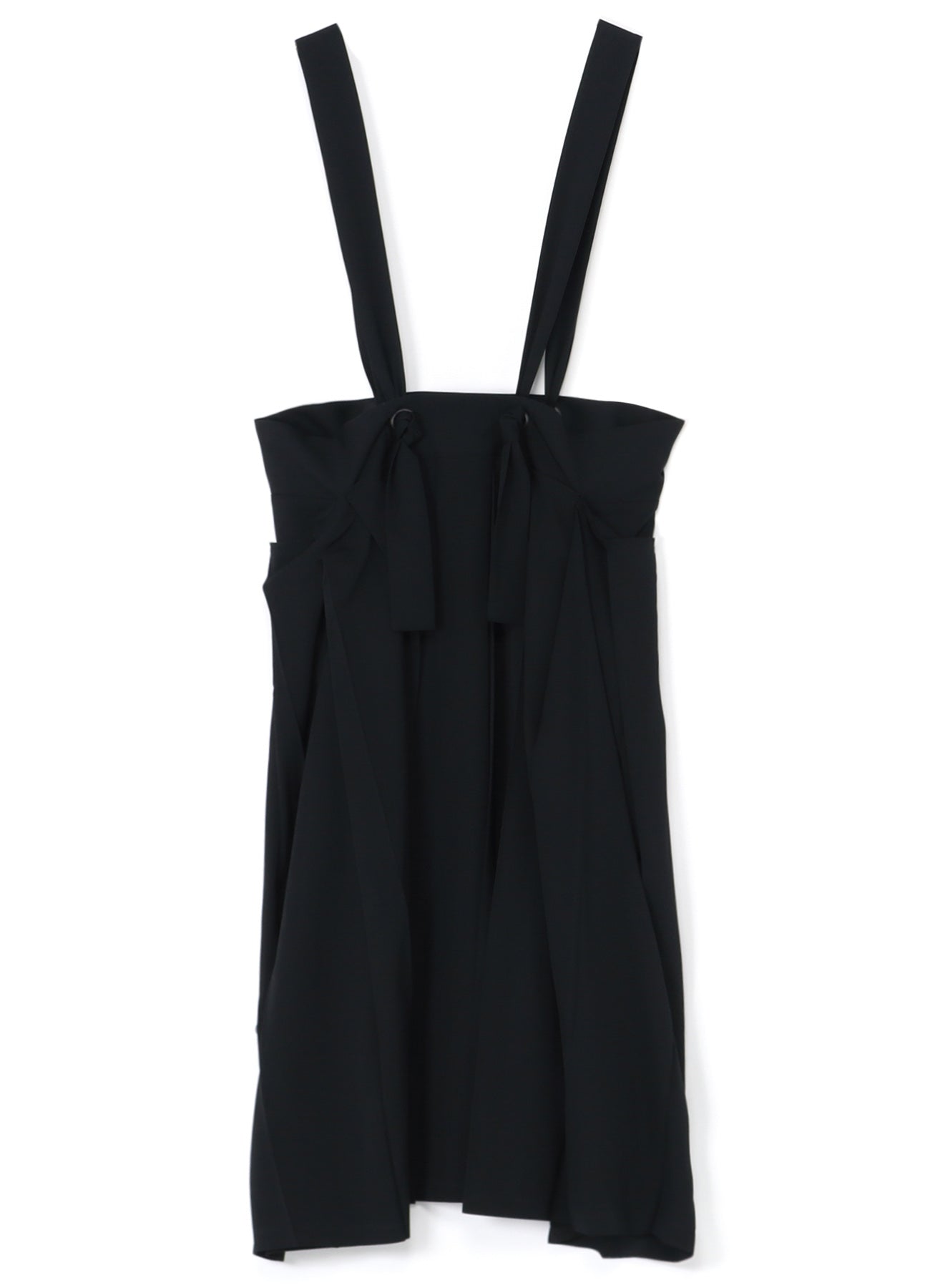 W/GABARDINE PLEATS SUSPENDER SKT