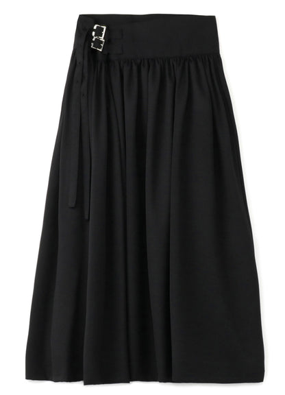 Standard W/Gabardine Long Gathered Skirt