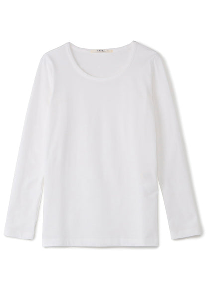 C/Pu High twisted Bare Jersey Long Sleeve T