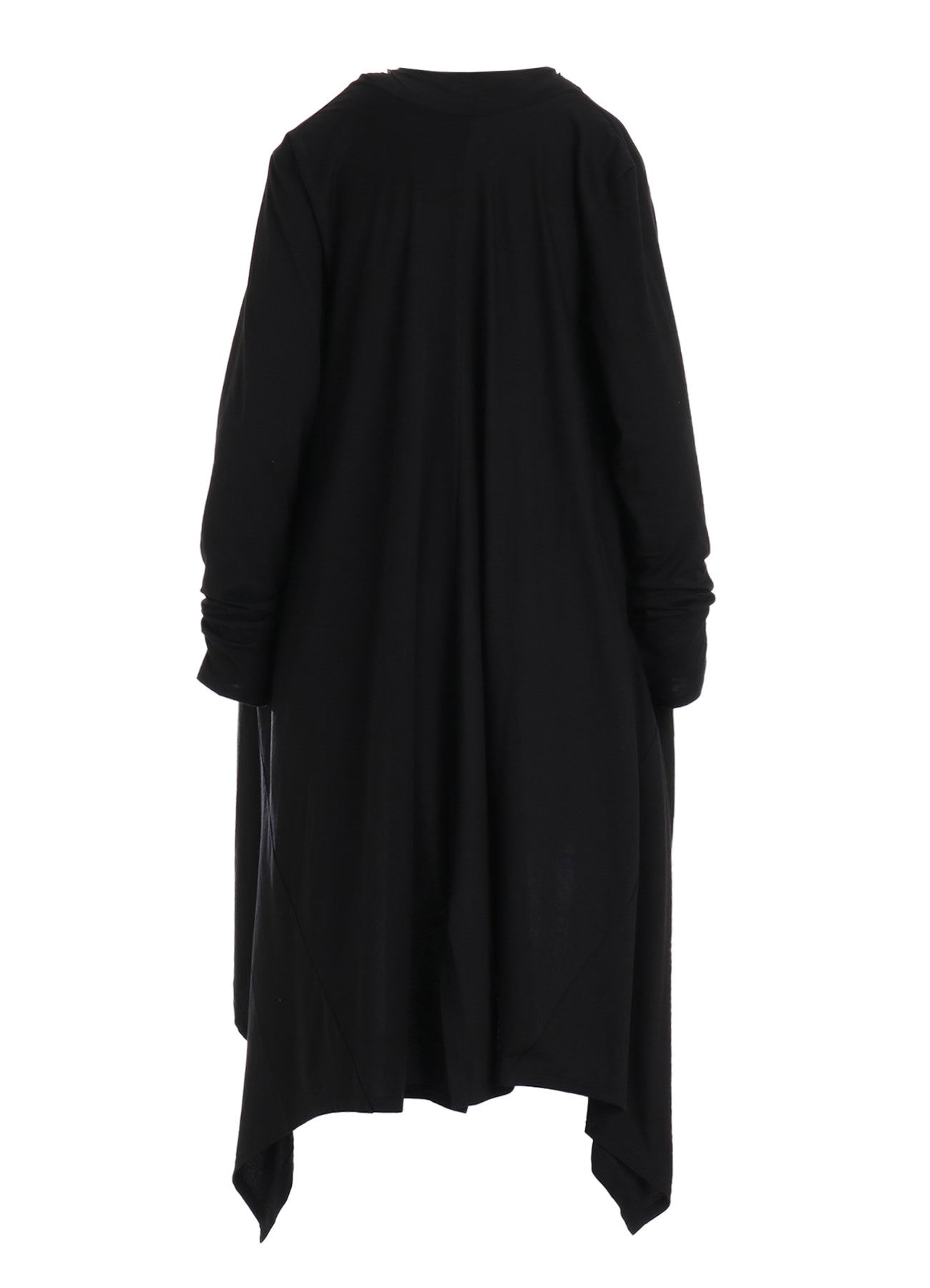 LYOCELL / COTTON JERSEY DRAPE LONG CARDIGAN