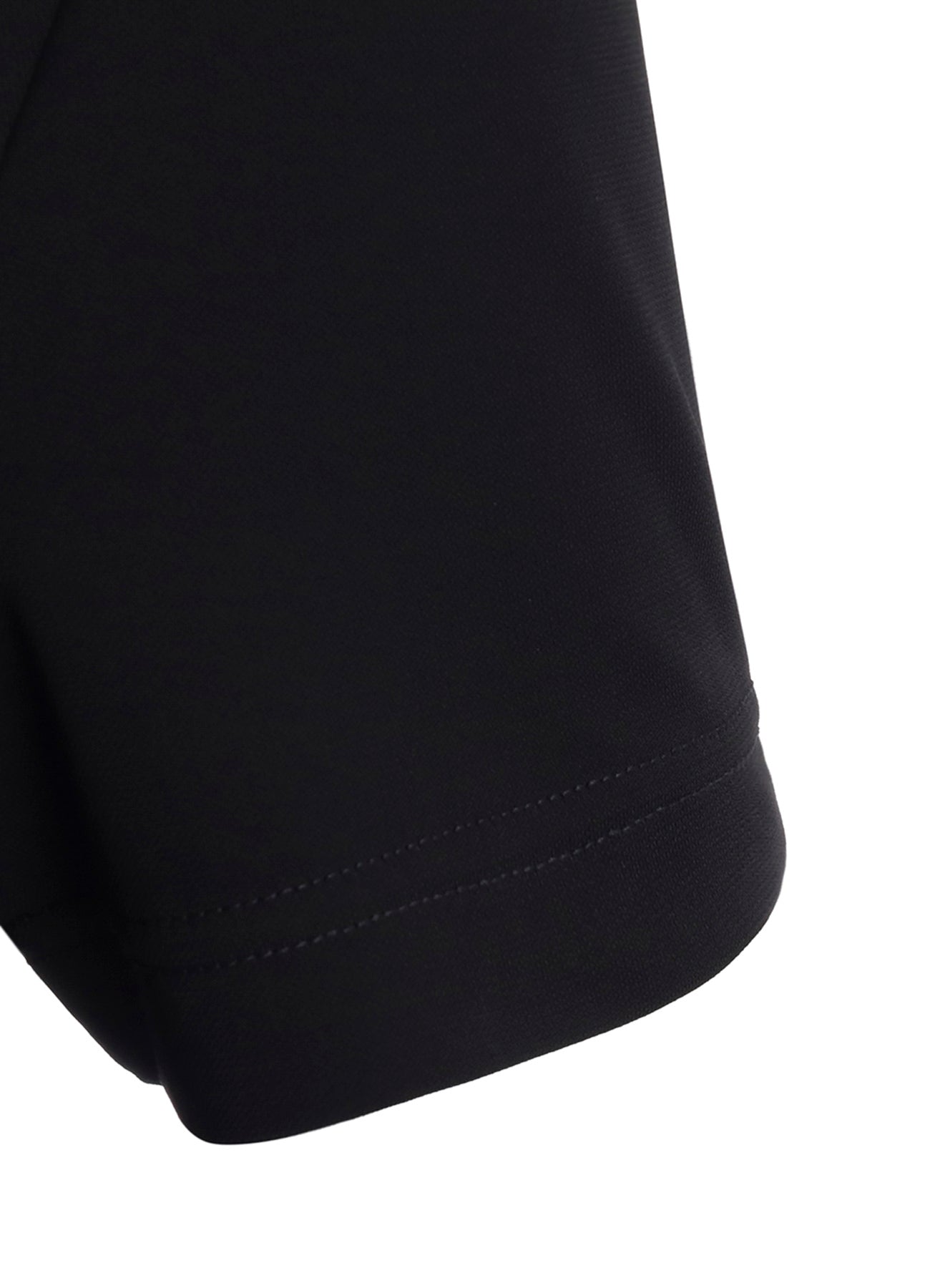 HIGH TWIST SMOOTH RAYON SHORT SLEEVE TUCK DRESS