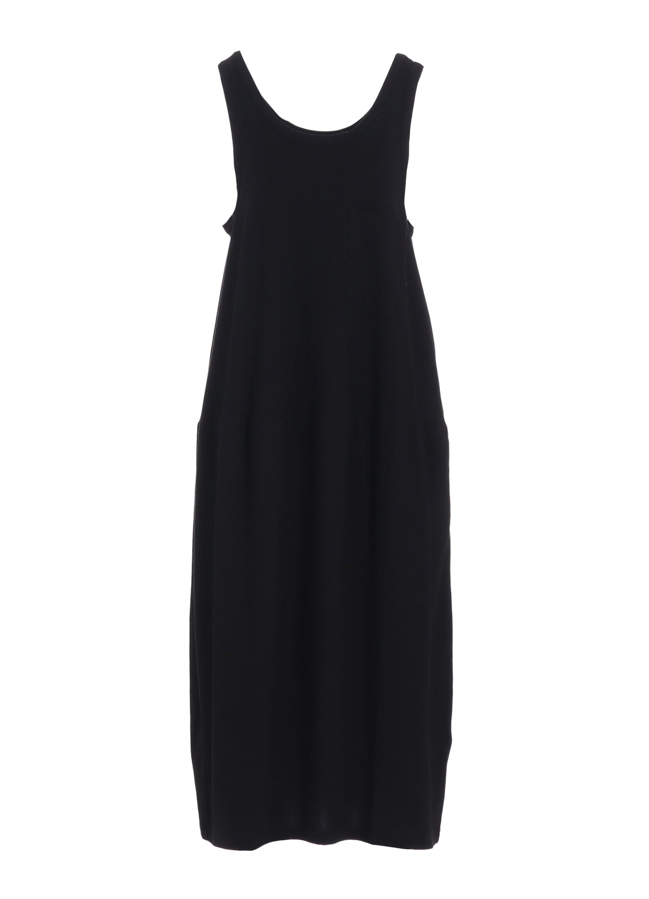 COTTON JERSEY PANEL TANK DRESS
