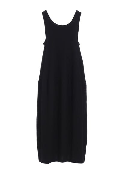 COTTON JERSEY PANEL TANK DRESS