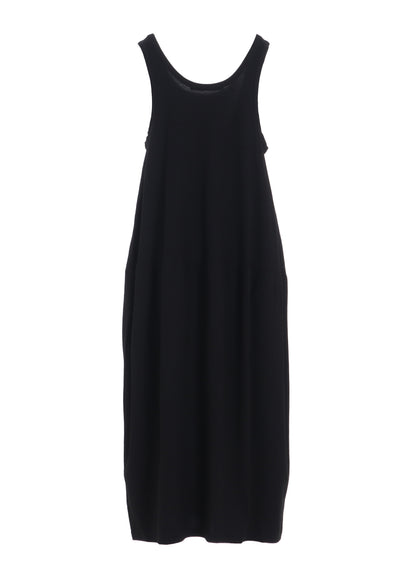 COTTON JERSEY PANEL TANK DRESS