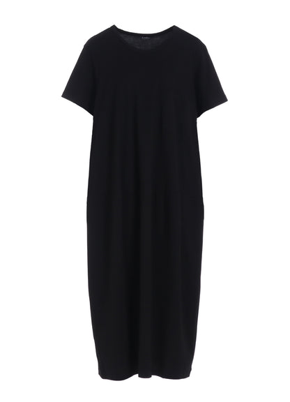 COTTON JERSEY PANEL DRESS