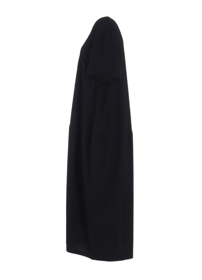 COTTON JERSEY PANEL DRESS