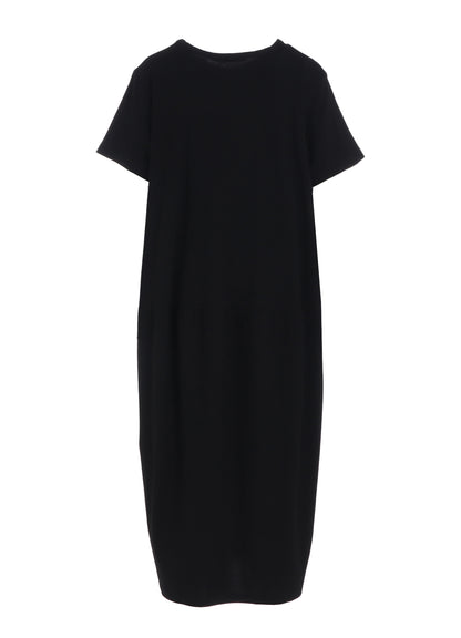COTTON JERSEY PANEL DRESS