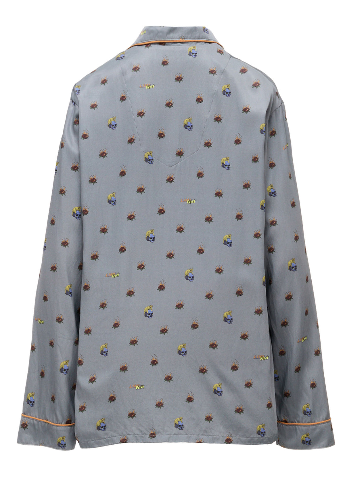 LIMI feu×HIROTTON RY/C SATIN PAJAMA SHIRT