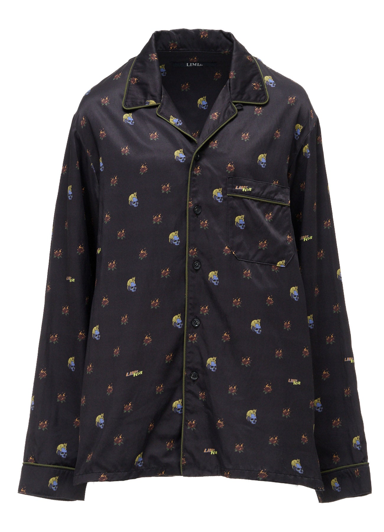 LIMI feu ボーダー 変形スリーブ ポロシャツ yohji LIMI feu×HIROTTON RY/C SATIN PAJAMA SHIRT – THE SHOP YOHJI YAMAMOTO
