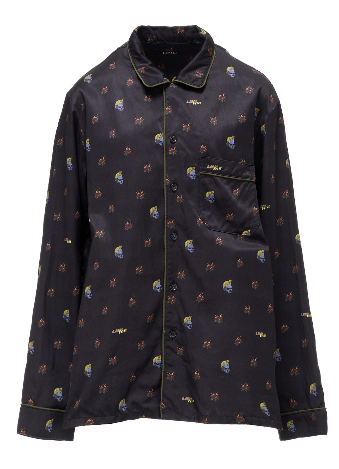 LIMI feu×HIROTTON RY/C SATIN PAJAMA SHIRT – THE SHOP YOHJI YAMAMOTO