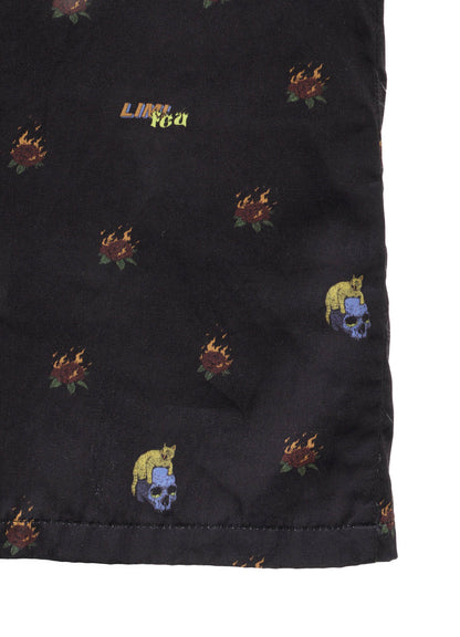 LIMI feu×HIROTTON RY/C SATIN PAJAMA SHIRT