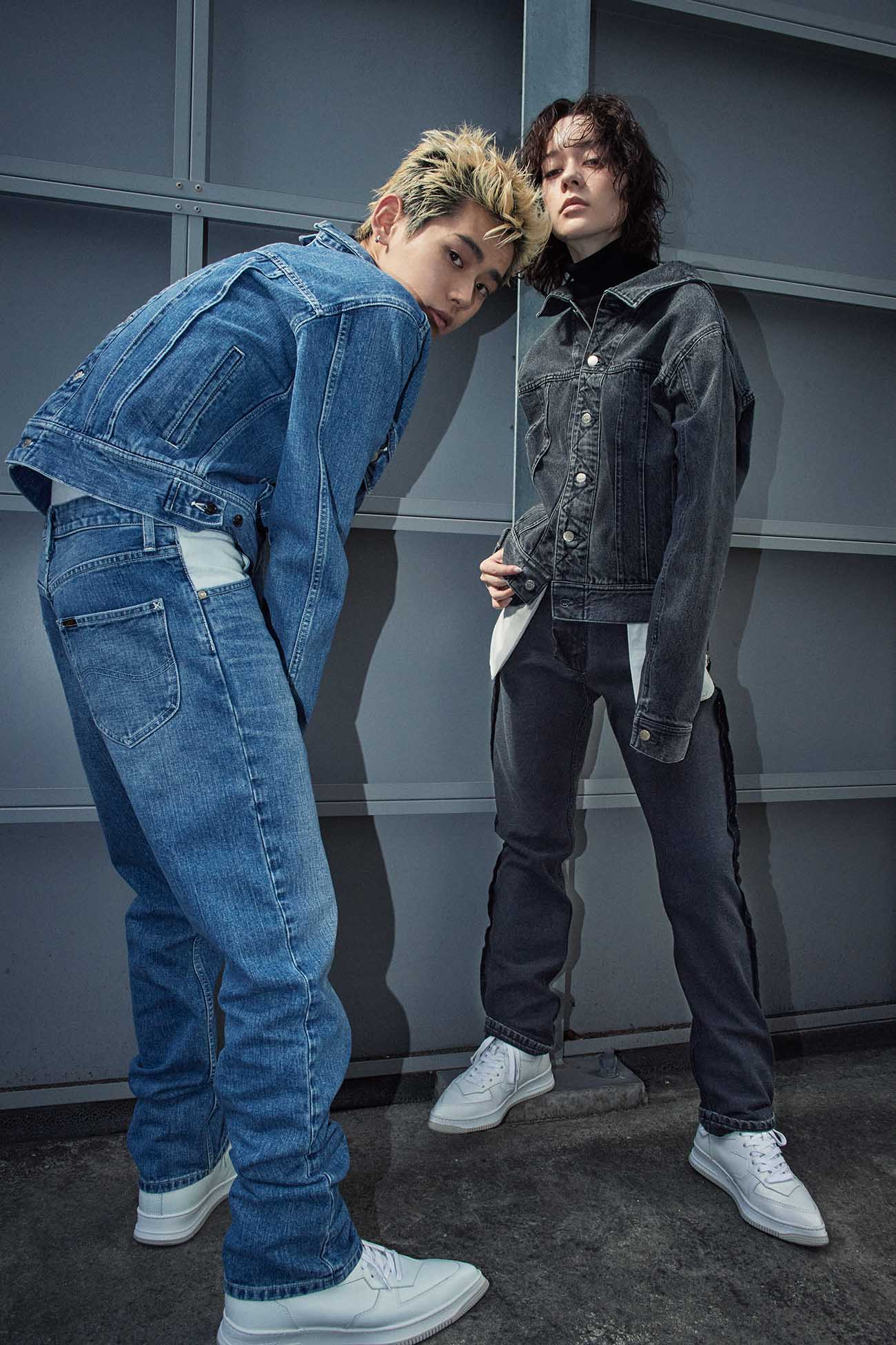 LIMI feu×Lee Reversible Jacket