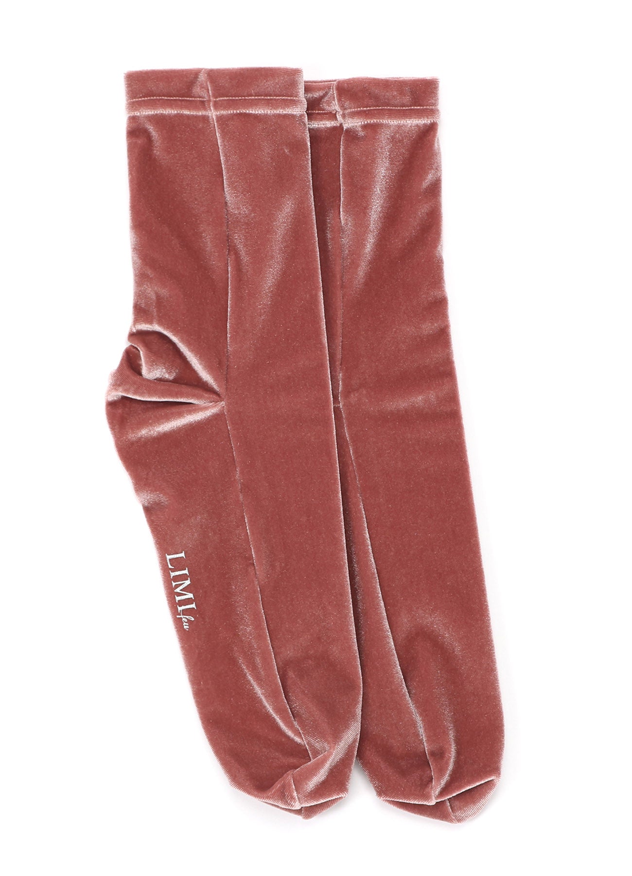 Stretch Velour Net Layered Socks