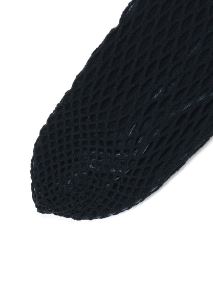 Stretch Velour Net Layered Socks