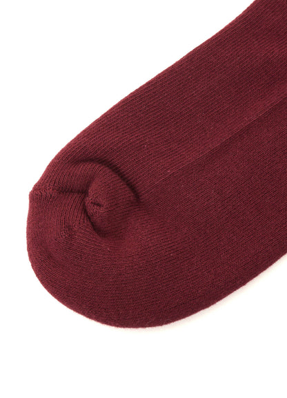 LIMI feu×HIROTTON EMBROIDERED RIB SOCKS