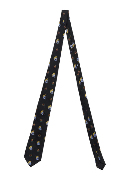 LIMI feu×HIROTTON SILK TWILL TIE