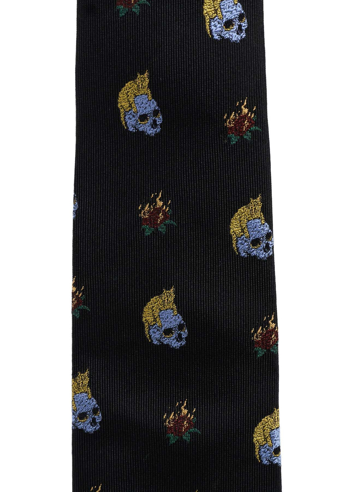 LIMI feu×HIROTTON SILK TWILL TIE