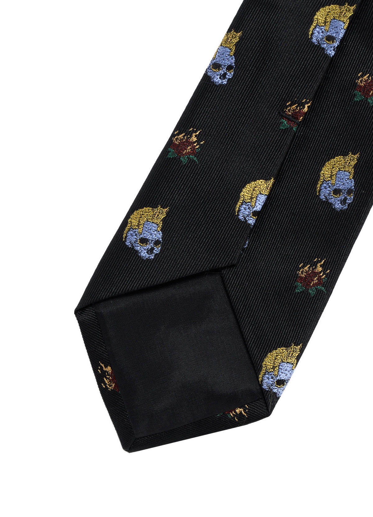 LIMI feu×HIROTTON SILK TWILL TIE