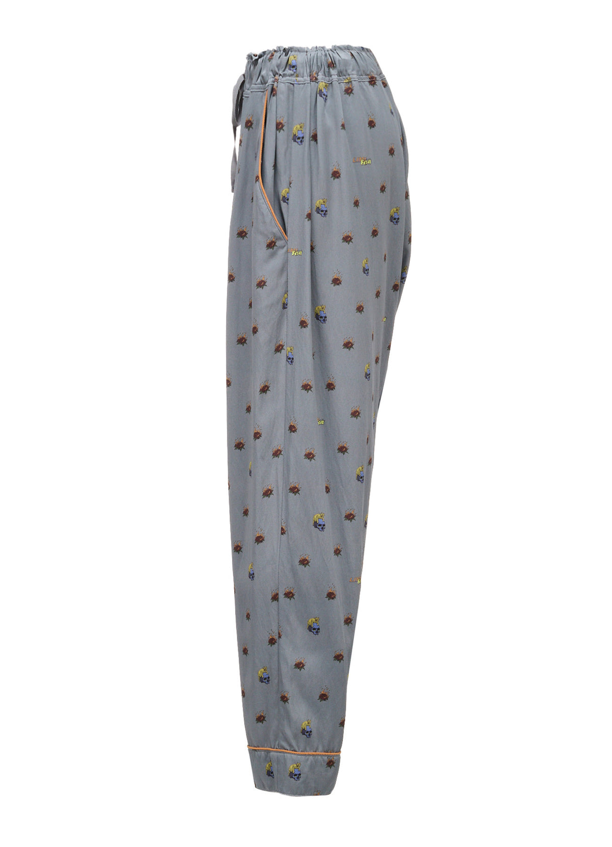 LIMI feu×HIROTTON RY/C SATIN PAJAMA PANTS