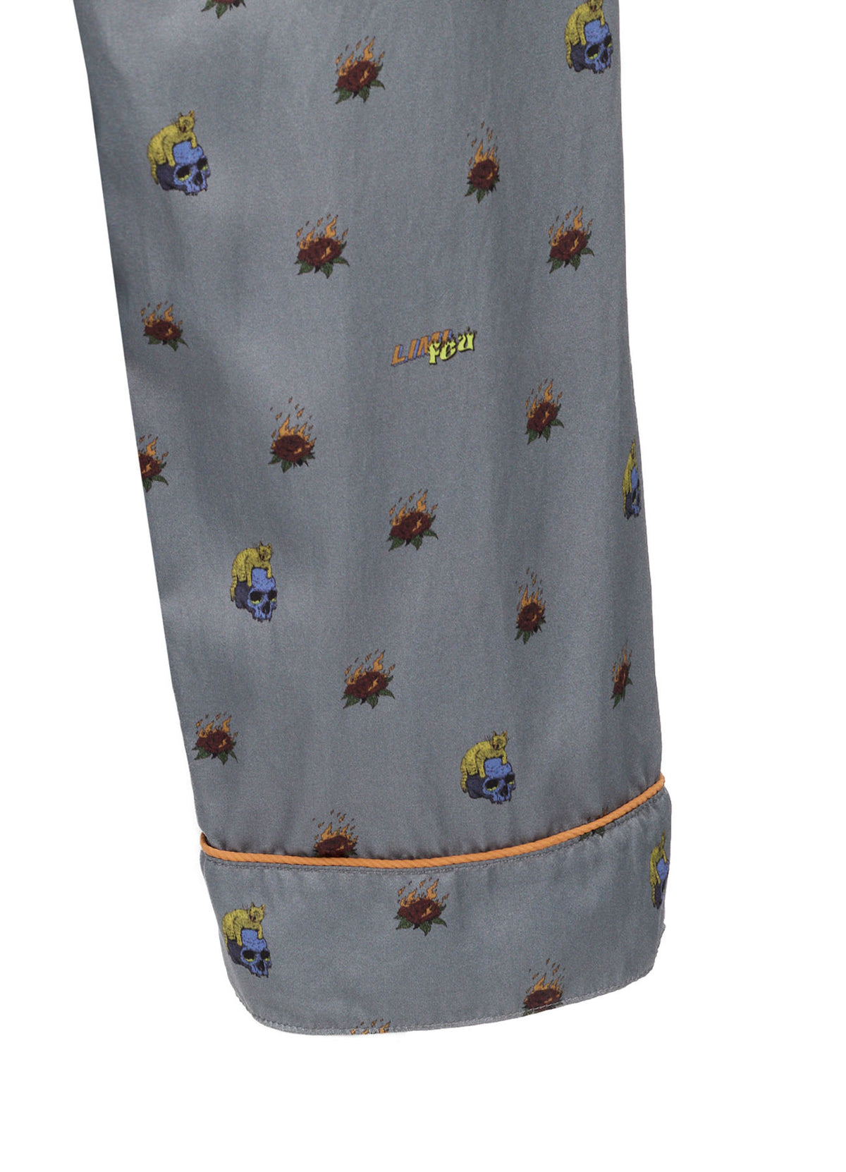 LIMI feu×HIROTTON RY/C SATIN PAJAMA PANTS