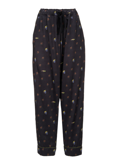 LIMI feu×HIROTTON RY/C SATIN PAJAMA PANTS