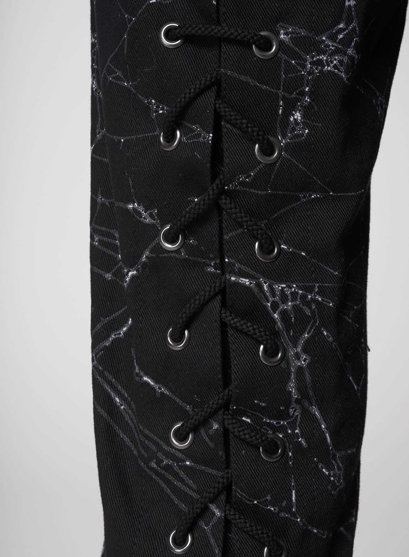 Spider Drill Back Lace Up Pants – THE SHOP YOHJI YAMAMOTO